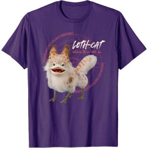 imageStar Wars Ahsoka Sabines LothCat Aurebesh Disney TShirtPurple