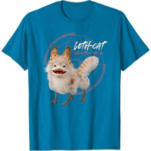 imageStar Wars Ahsoka Sabines LothCat Aurebesh Disney TShirtSapphire Blue