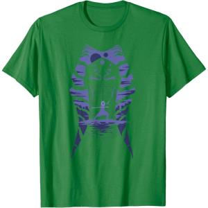 imageStar Wars Ahsoka Tano Alien Worlds Disney TShirtKelly Green