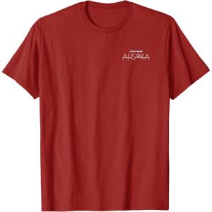 imageStar Wars Ahsoka Tano Face ampamp Logo Poster Art Disney 2Sided TShirtCranberry Red
