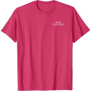 imageStar Wars Ahsoka Tano Face ampamp Logo Poster Art Disney 2Sided TShirtRed Heather