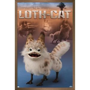 imageTrends International Star Wars Ahsoka  LothCat Wall Poster 34L x 224W Premium Unframed VersionBronze Framed Version