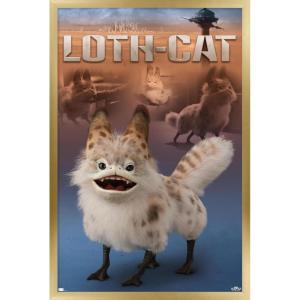 imageTrends International Star Wars Ahsoka  LothCat Wall Poster 34L x 224W Premium Unframed VersionGold Framed Version