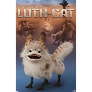 imageTrends International Star Wars Ahsoka  LothCat Wall Poster 34L x 224W Premium Unframed VersionPremium Unframed Version