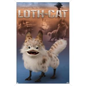imageTrends International Star Wars Ahsoka  LothCat Wall Poster 34L x 224W Premium Unframed VersionWhite Framed Version