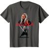 imageStar Wars Ahsoka Tano Jedi Hero Aurebesh Disney TShirtAsphalt Grey