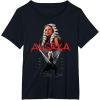 imageStar Wars Ahsoka Tano Jedi Hero Aurebesh Disney TShirtBlack