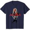 imageStar Wars Ahsoka Tano Jedi Hero Aurebesh Disney TShirtNavy Blue