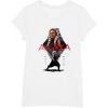imageStar Wars Ahsoka Tano Jedi Hero Aurebesh Disney TShirtWhite