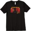 imageStar Wars Andor Cassian Photo Text Fill Premium TShirtBlack