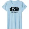 imageStar Wars Andor Centered Text Logo Symbol V2 TShirtBaby Blue