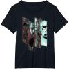 imageStar Wars Andor Group Glitch Panels TShirtBlack