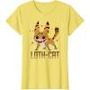 imageStar Wars Galaxy of Creatures Galactic Pals Happy LothCat TShirtLemon Yellow