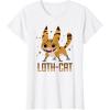 imageStar Wars Galaxy of Creatures Galactic Pals Happy LothCat TShirtWhite
