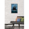 imageTrends International Star Wars Ahsoka  Blue Wall Poster 34L x 224W Premium Unframed VersionBarnwood Framed Version
