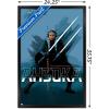 imageTrends International Star Wars Ahsoka  Blue Wall Poster 34L x 224W Premium Unframed VersionBlack Framed Version