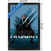 imageTrends International Star Wars Ahsoka  Blue Wall Poster 34L x 224W Premium Unframed VersionBlack Framed Version