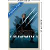 imageTrends International Star Wars Ahsoka  Blue Wall Poster 34L x 224W Premium Unframed VersionBlonde Framed Version
