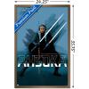 imageTrends International Star Wars Ahsoka  Blue Wall Poster 34L x 224W Premium Unframed VersionBronze Framed Version