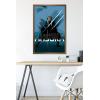 imageTrends International Star Wars Ahsoka  Blue Wall Poster 34L x 224W Premium Unframed VersionBronze Framed Version