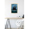 imageTrends International Star Wars Ahsoka  Blue Wall Poster 34L x 224W Premium Unframed VersionGold Framed Version