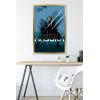 imageTrends International Star Wars Ahsoka  Blue Wall Poster 34L x 224W Premium Unframed VersionGold Framed Version