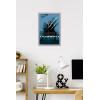 imageTrends International Star Wars Ahsoka  Blue Wall Poster 34L x 224W Premium Unframed VersionGray Framed Version