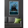 imageTrends International Star Wars Ahsoka  Blue Wall Poster 34L x 224W Premium Unframed VersionGray Framed Version