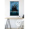 imageTrends International Star Wars Ahsoka  Blue Wall Poster 34L x 224W Premium Unframed VersionPremium Poster  Clip Bundle