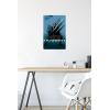 imageTrends International Star Wars Ahsoka  Blue Wall Poster 34L x 224W Premium Unframed VersionPremium Unframed Version