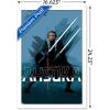 imageTrends International Star Wars Ahsoka  Blue Wall Poster 34L x 224W Premium Unframed VersionWhite Framed Version