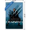 imageTrends International Star Wars Ahsoka  Blue Wall Poster 34L x 224W Premium Unframed VersionWhite Framed Version