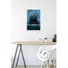 imageTrends International Star Wars Ahsoka  Blue Wall Poster 34L x 224W Premium Unframed VersionWhite Framed Version