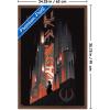 imageTrends International Star Wars Andor Season 2  Skyline Wall Poster 34L x 224W Premium Unframed VersionMahogany Framed Version