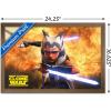 imageTrends International Star Wars The Clone Wars  Ahsoka Tano Wall Poster 22375quot x 34quot Premium Unframed VersionBronze Framed Version
