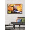 imageTrends International Star Wars The Clone Wars  Ahsoka Tano Wall Poster 22375quot x 34quot Premium Unframed VersionBronze Framed Version