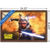 imageTrends International Star Wars The Clone Wars  Ahsoka Tano Wall Poster 22375quot x 34quot Premium Unframed VersionMahogany Framed Version