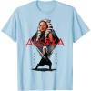 imageStar Wars Ahsoka Tano Jedi Hero Aurebesh Disney TShirtBaby Blue