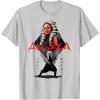imageStar Wars Ahsoka Tano Jedi Hero Aurebesh Disney TShirtSilver Grey