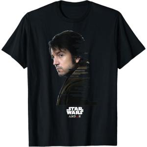 imageStar Wars Andor Cassian Centered Profile TShirtBlack