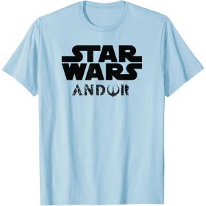 imageStar Wars Andor Centered Text Logo Symbol V2 TShirtBaby Blue