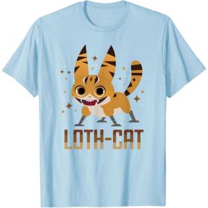 imageStar Wars Galaxy of Creatures Galactic Pals Happy LothCat TShirtBaby Blue