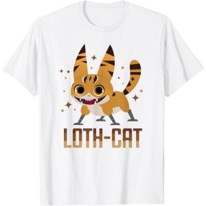 imageStar Wars Galaxy of Creatures Galactic Pals Happy LothCat TShirtWhite