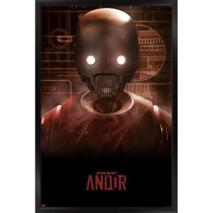 imageTrends International Star Wars Andor Season 2  K2SO Wall Poster 34L x 224W Premium Unframed VersionBlack Framed Version