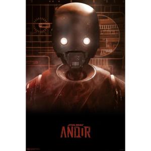 imageTrends International Star Wars Andor Season 2  K2SO Wall Poster 34L x 224W Premium Unframed VersionPremium Unframed Version