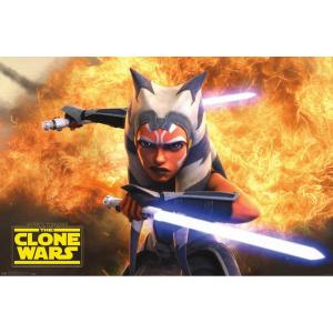 imageTrends International Star Wars The Clone Wars  Ahsoka Tano Wall Poster 22375quot x 34quot Premium Unframed VersionPremium Unframed Version