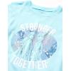 imageAmazon Essentials Disney  Marvel  Star Wars Babies Toddlers and Girls Pajama Set 4Piece Previously Spotted ZebraFrozen 2 Stronger Together