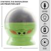 imageIdea Nuova Star Wars The Mandalorian Featuring Grogu Rotating LED Projection Kids Lamp and NightlightStar Wars The Mandalorian