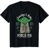 imageNEW Star Wars St Patricks Day Lucky Yoda Pinch Me Not Funny TShirtBlack