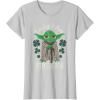 imageNEW Star Wars St Patricks Day Lucky Yoda Pinch Me Not Funny TShirtSilver Grey
